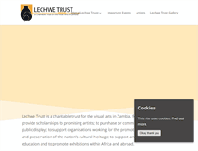 Tablet Screenshot of lechwetrust.org
